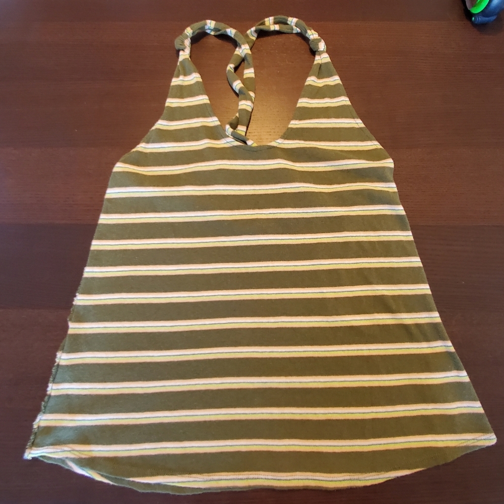 NWT Free People tank top.Knotted straps tw…
